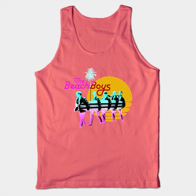 Beach boys surf Tank Top by HAPPY TRIP PRESS